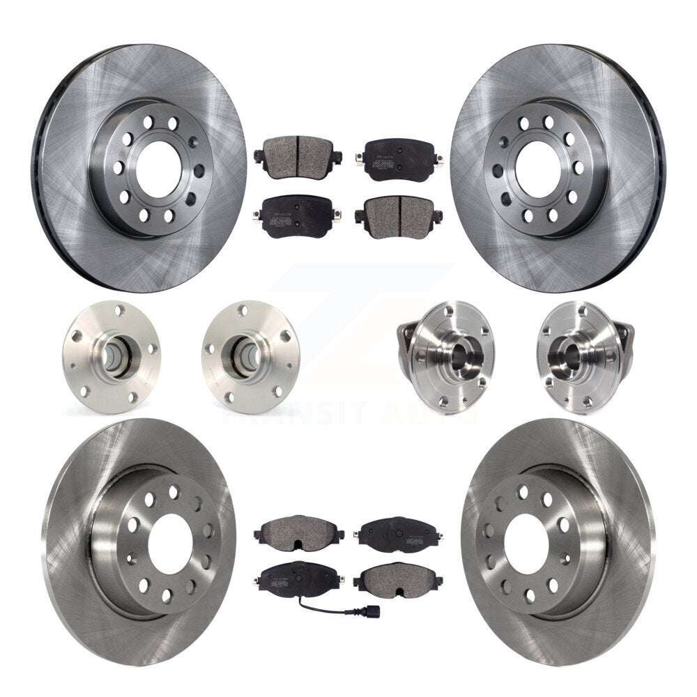 [Avant + Arrière] Kit d'ensemble roulement de roue et moyeu pour Volkswagen Golf SportWagen KBB-113303