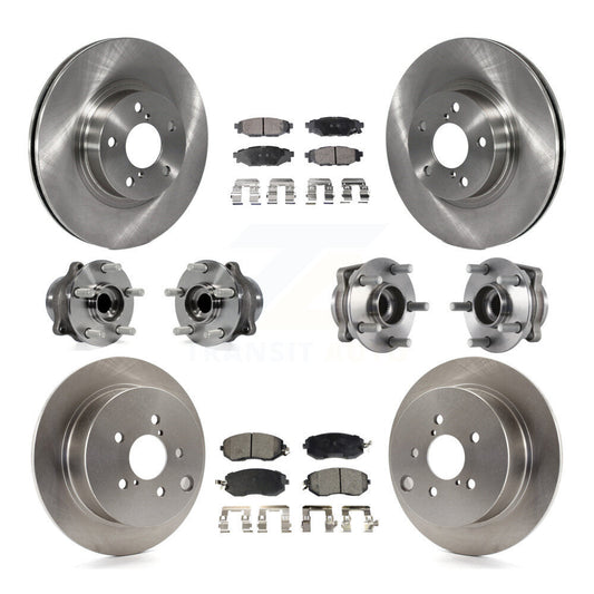 [Avant + Arrière] Kit d'ensemble roulement de roue et moyeu pour Subaru Impreza KBB-113316