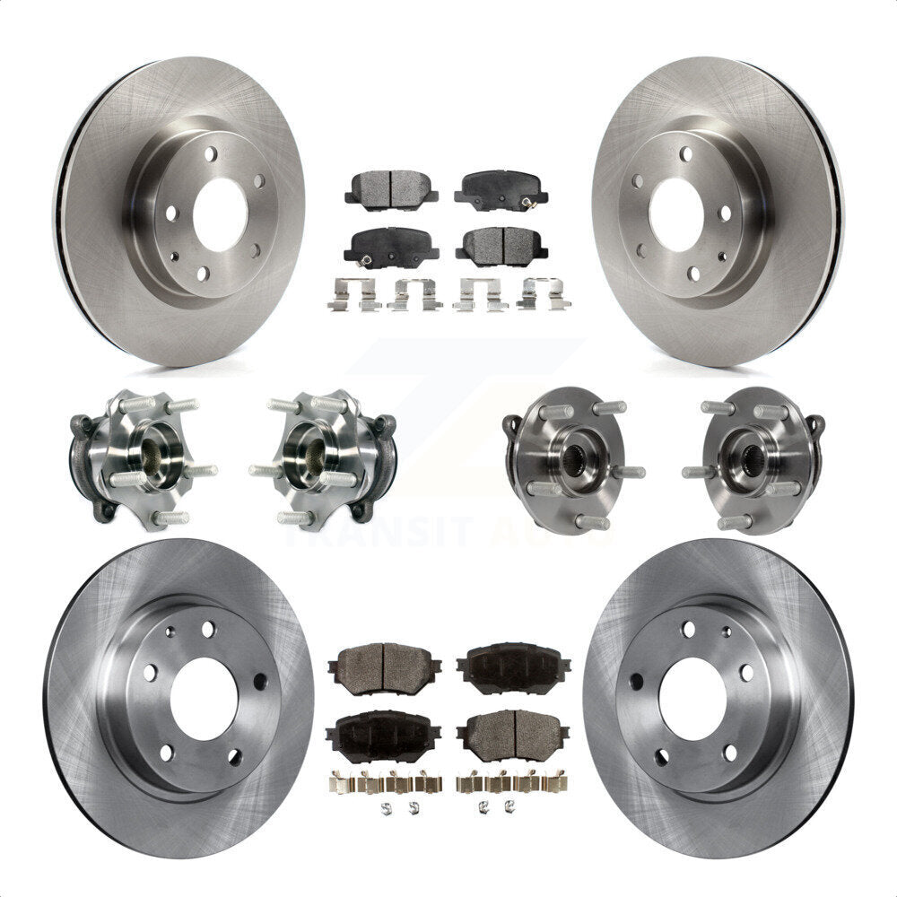 [Avant + Arrière] Kit d'ensemble roulement de roue et moyeu pour Mazda 3 Sport 2.5L KBB-113326 par Transit Auto