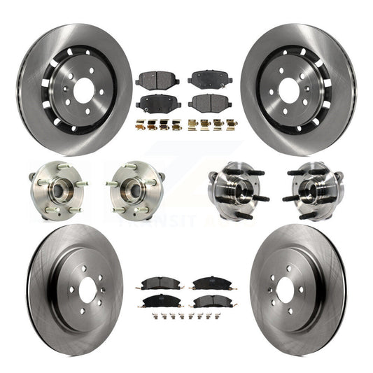 [Avant + Arrière] Kit d'ensemble roulement de roue et moyeu pour Ford Taurus Police Interceptor Sedan Special Service KBB-113339