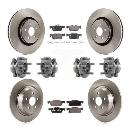 [Avant + Arrière] Kit d'ensemble roulement de roue et moyeu pour Ford Edge Lincoln MKX AWD KBB-113345