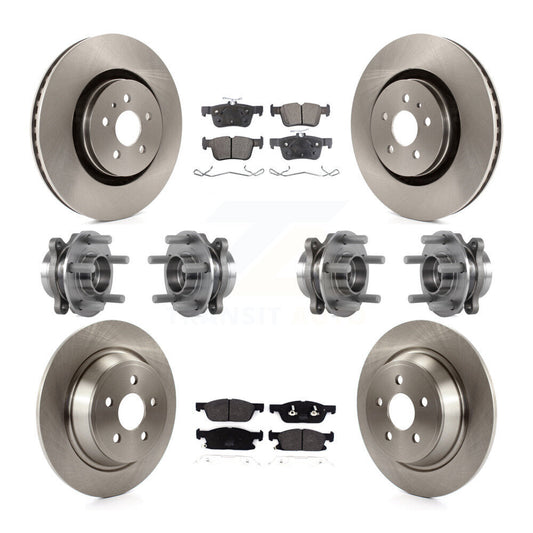 [Avant + Arrière] Kit d'ensemble roulement de roue et moyeu pour Lincoln Continental AWD KBB-113347