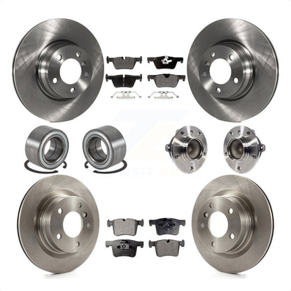 [Avant + Arrière] Kit d'ensemble roulement de roue et moyeu pour BMW 328i 428i 228i sans Blue Painted Calipers KBB-113358 par Transit Auto