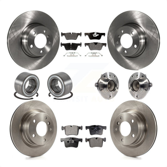 [Avant + Arrière] Kit d'ensemble roulement de roue et moyeu pour BMW 328i 428i 228i sans Blue Painted Calipers KBB-113358 par Transit Auto