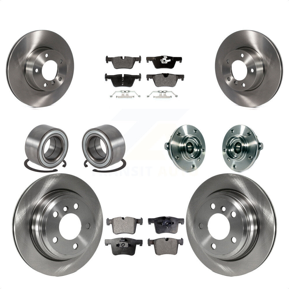 [Avant + Arrière] Kit d'ensemble roulement de roue et moyeu pour BMW 328i xDrive 320i 428i Gran Coupe 328d GT KBB-113362 par Transit Auto