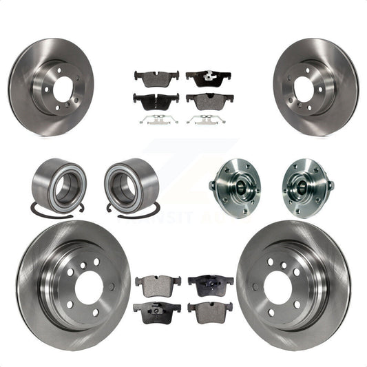 [Avant + Arrière] Kit d'ensemble roulement de roue et moyeu pour BMW 328i xDrive 320i 428i Gran Coupe 328d GT KBB-113362 par Transit Auto