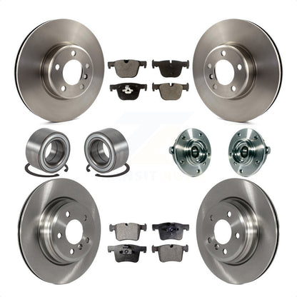 [Avant + Arrière] Kit d'ensemble roulement de roue et moyeu pour BMW 335i xDrive 435i GT Gran Coupe sans Blue Painted Calipers KBB-113368 par Transit Auto
