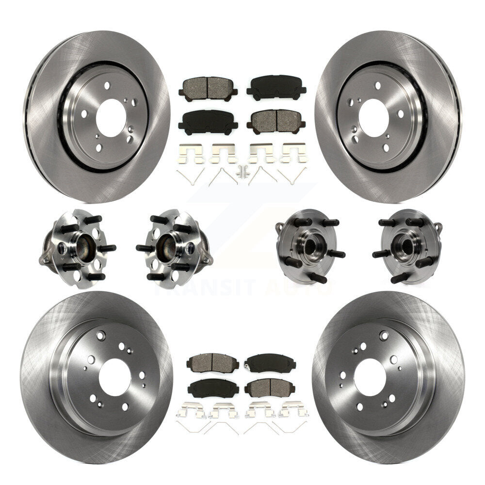 [Avant + Arrière] Kit d'ensemble roulement de roue et moyeu pour 2015-2017 Honda Odyssey KBB-113386