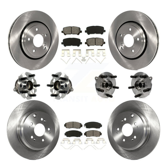 [Avant + Arrière] Kit d'ensemble roulement de roue et moyeu pour 2015-2017 Honda Odyssey KBB-113386