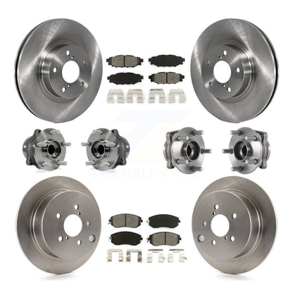 [Avant + Arrière] Kit d'ensemble roulement de roue et moyeu pour Subaru Impreza KBB-113395