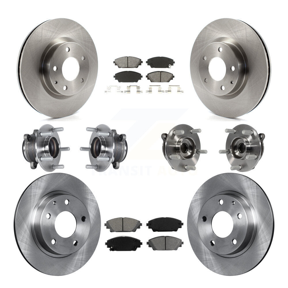 [Avant + Arrière] Kit d'ensemble roulement de roue et moyeu pour Mazda 3 Sport 2.5L KBB-113398