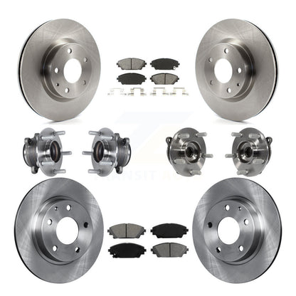 [Avant + Arrière] Kit d'ensemble roulement de roue et moyeu pour Mazda 3 Sport 2.5L KBB-113398