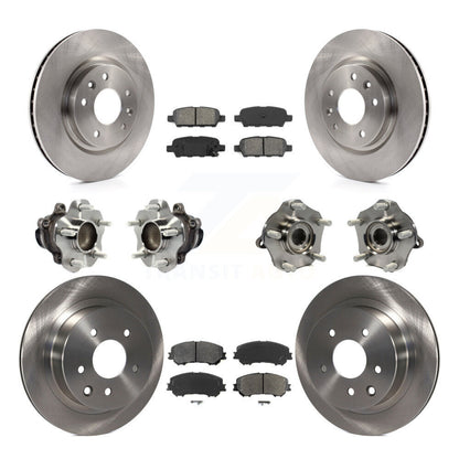 [Avant + Arrière] Kit d'ensemble roulement de roue et moyeu pour Nissan Rogue Sport Qashqai KBB-113400