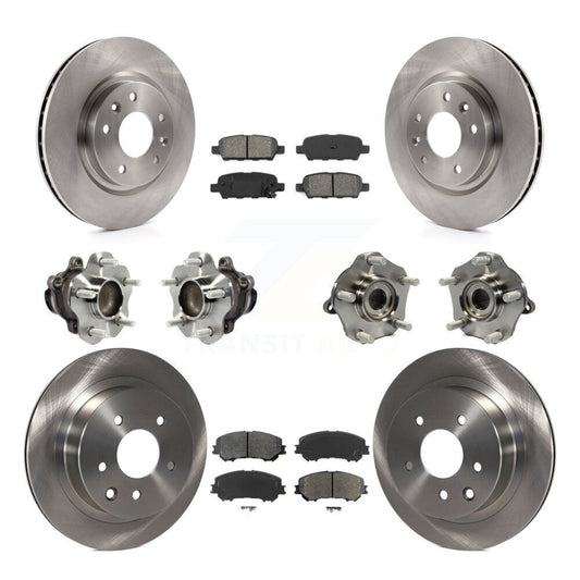 [Avant + Arrière] Kit d'ensemble roulement de roue et moyeu pour Nissan Rogue Sport Qashqai KBB-113400