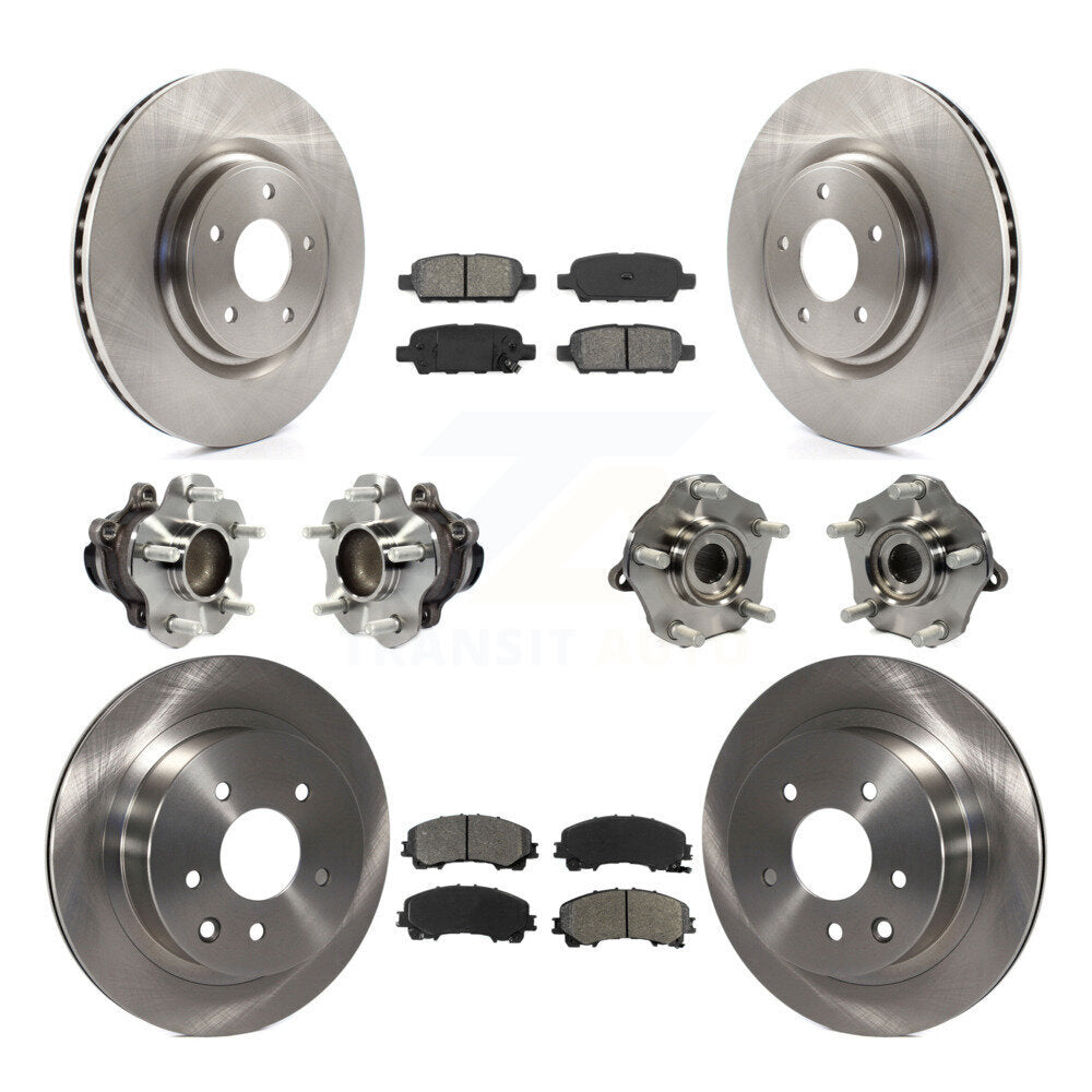 [Avant + Arrière] Kit d'ensemble roulement de roue et moyeu pour Nissan Rogue KBB-113401