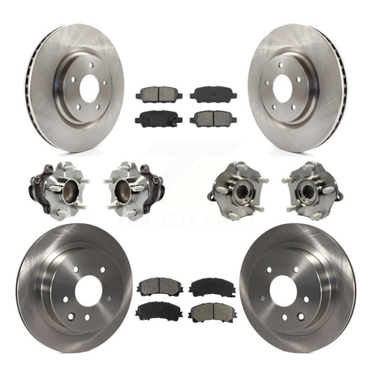 [Avant + Arrière] Kit d'ensemble roulement de roue et moyeu pour Nissan Rogue KBB-113401