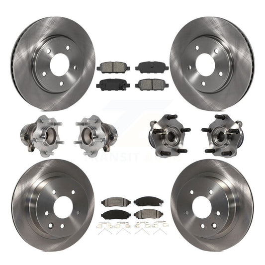 [Avant + Arrière] Kit d'ensemble roulement de roue et moyeu pour Nissan LEAF KBB-113402