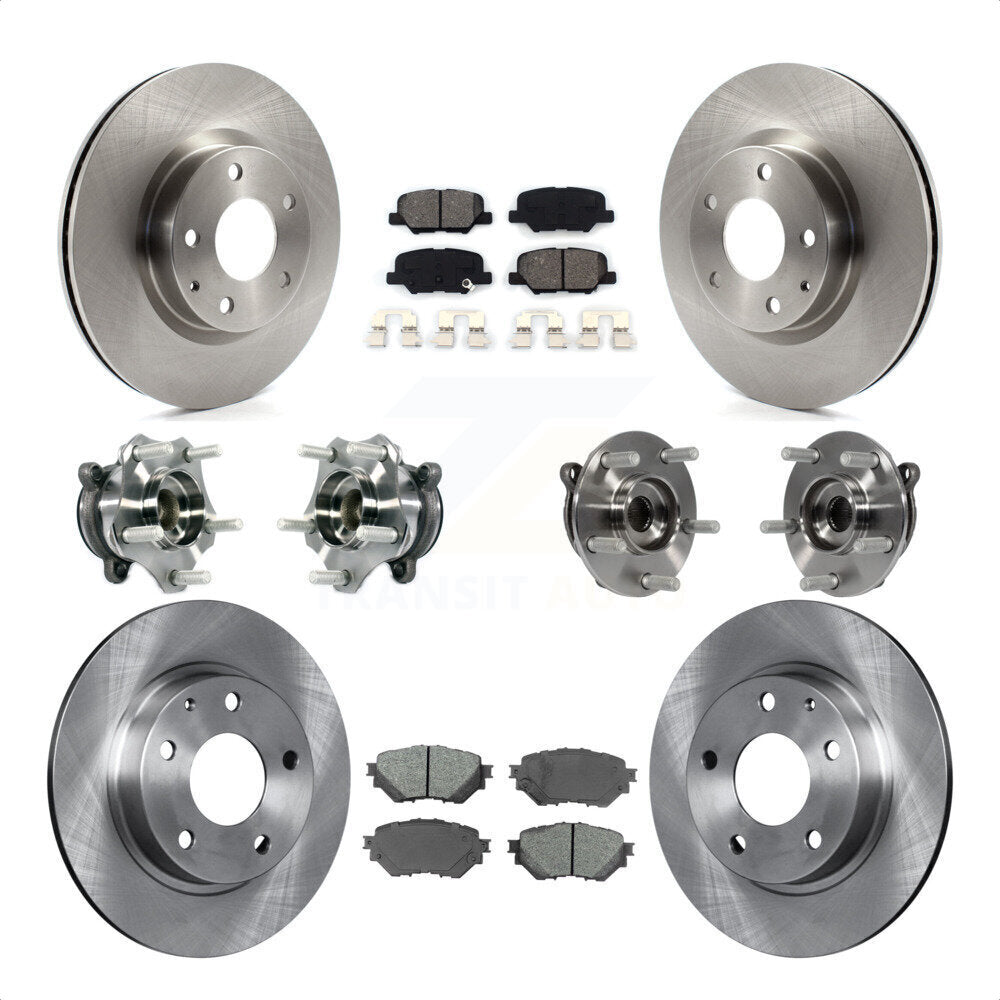 [Avant + Arrière] Kit d'ensemble roulement de roue et moyeu pour Mazda 3 Sport 2.5L KBB-113405 par Transit Auto