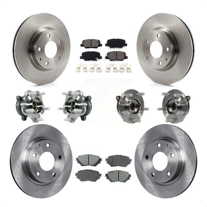 [Avant + Arrière] Kit d'ensemble roulement de roue et moyeu pour Mazda 3 Sport 2.5L KBB-113405 par Transit Auto