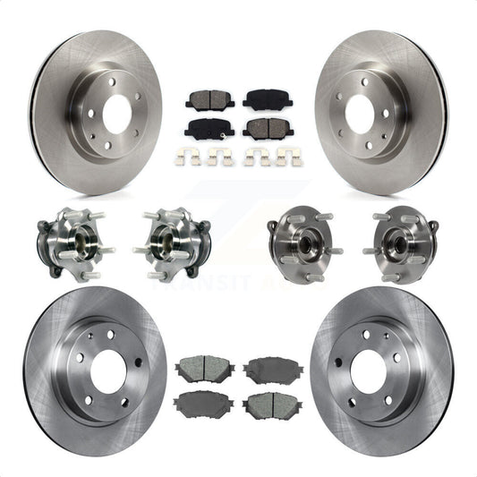 [Avant + Arrière] Kit d'ensemble roulement de roue et moyeu pour Mazda 3 Sport 2.5L KBB-113405 par Transit Auto
