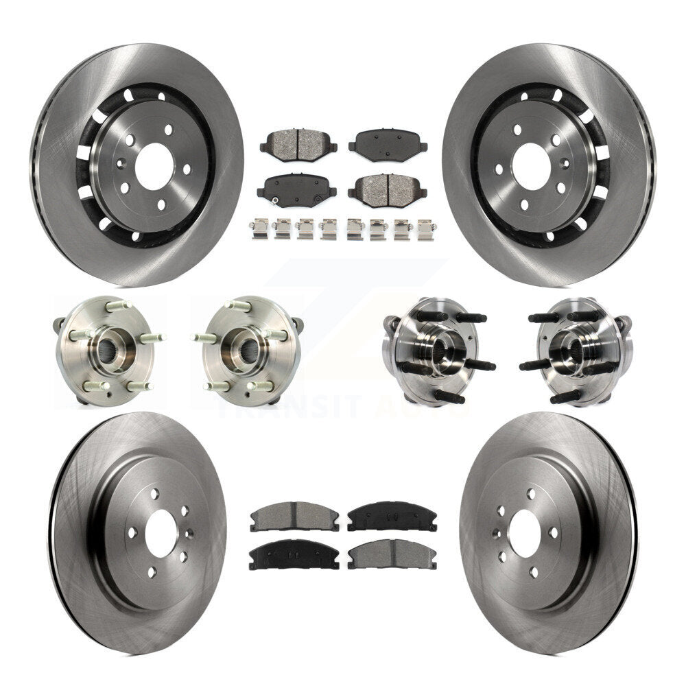 [Avant + Arrière] Kit d'ensemble roulement de roue et moyeu pour Ford Taurus Police Interceptor Sedan Special Service KBB-113411