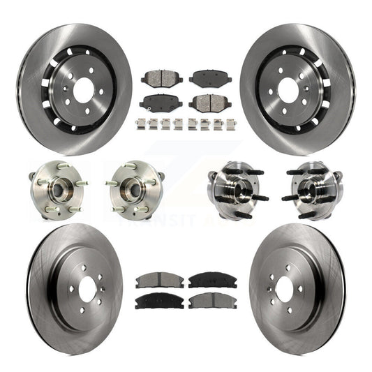 [Avant + Arrière] Kit d'ensemble roulement de roue et moyeu pour Ford Taurus Police Interceptor Sedan Special Service KBB-113411