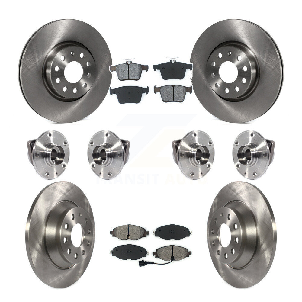 [Avant + Arrière] Kit d'ensemble roulement de roue et moyeu pour Audi TT Quattro KBB-113414