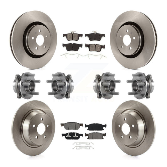 [Avant + Arrière] Kit d'ensemble roulement de roue et moyeu pour Ford Edge Lincoln MKX AWD KBB-113416