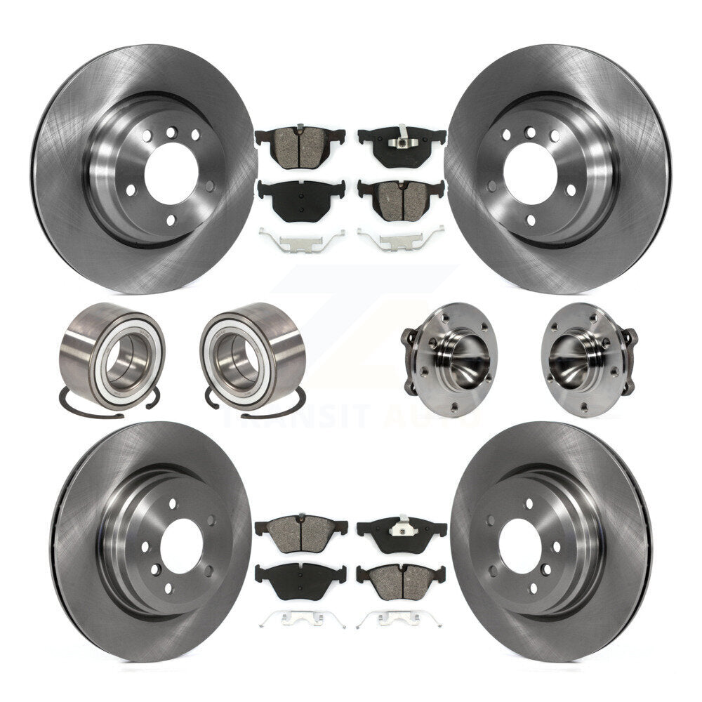 [Avant + Arrière] Kit d'ensemble roulement de roue et moyeu pour 2006 BMW 330i KBB-113419