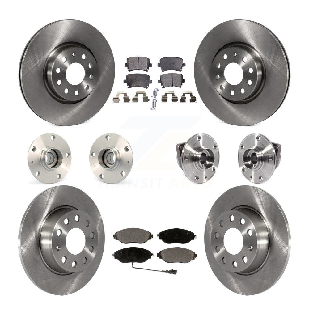 [Avant + Arrière] Kit d'ensemble roulement de roue et moyeu pour 2015 Volkswagen GTI avec Performance Package KBB-113429