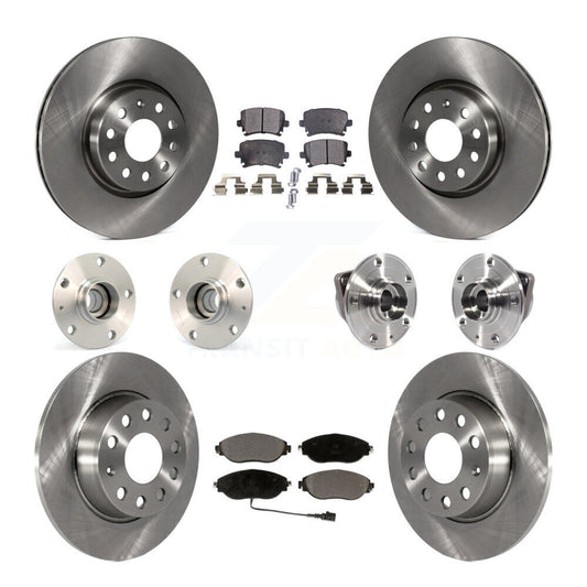 [Avant + Arrière] Kit d'ensemble roulement de roue et moyeu pour 2015 Volkswagen GTI avec Performance Package KBB-113429
