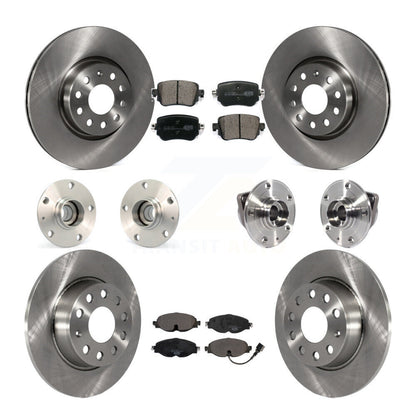 [Avant + Arrière] Kit d'ensemble roulement de roue et moyeu pour 2015-2018 Volkswagen GTI sans Performance Package KBB-113432