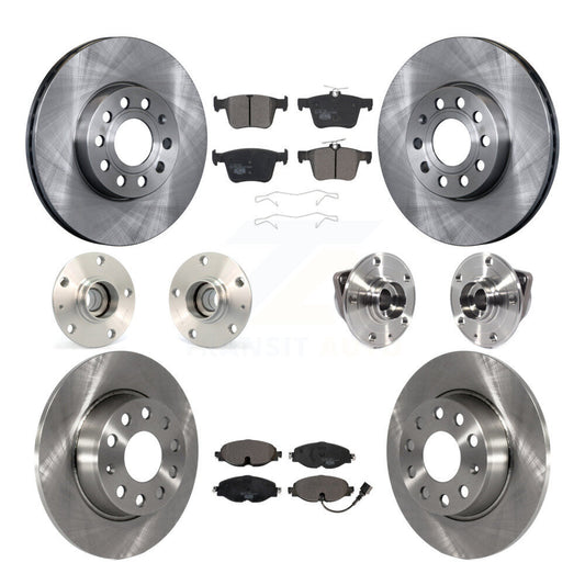 [Avant + Arrière] Kit d'ensemble roulement de roue et moyeu pour 2016 Audi A3 Sedan avec FWD 2.0L avec 85mm Bearing Outer Diameter KBB-113433
