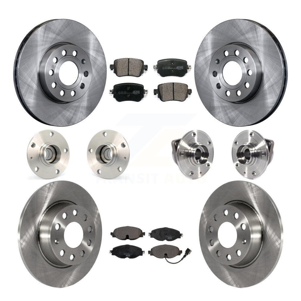 [Avant + Arrière] Kit d'ensemble roulement de roue et moyeu pour Volkswagen Golf SportWagen KBB-113434