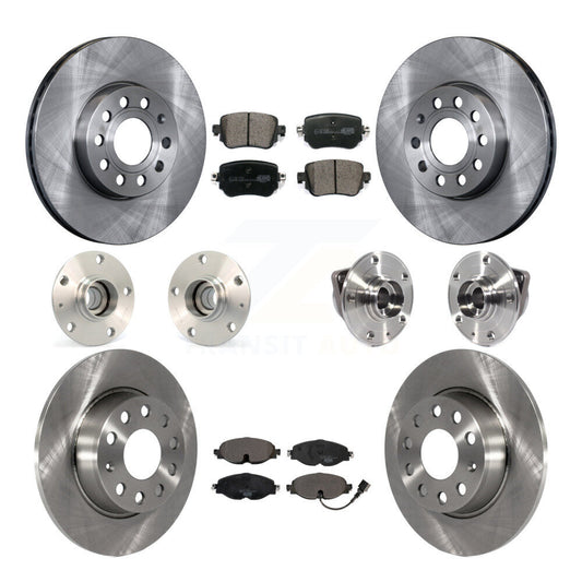 [Avant + Arrière] Kit d'ensemble roulement de roue et moyeu pour Volkswagen Golf SportWagen KBB-113434