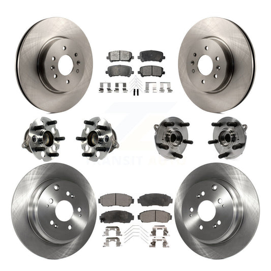 [Avant + Arrière] Kit d'ensemble roulement de roue et moyeu pour 2011-2014 Honda Odyssey KBB-113435