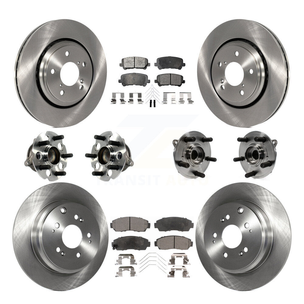 [Avant + Arrière] Kit d'ensemble roulement de roue et moyeu pour 2015-2017 Honda Odyssey KBB-113436