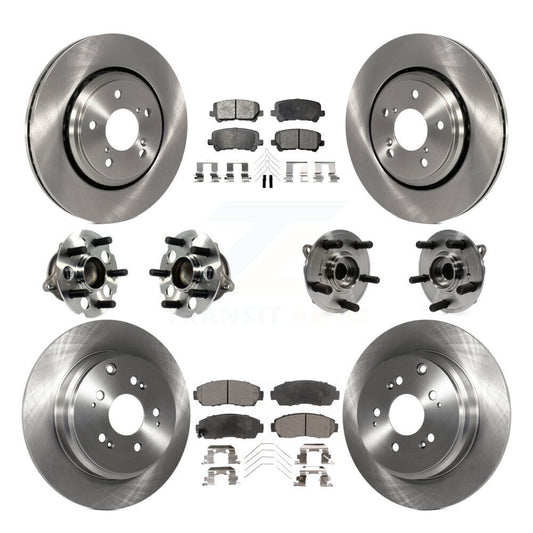 [Avant + Arrière] Kit d'ensemble roulement de roue et moyeu pour 2015-2017 Honda Odyssey KBB-113436
