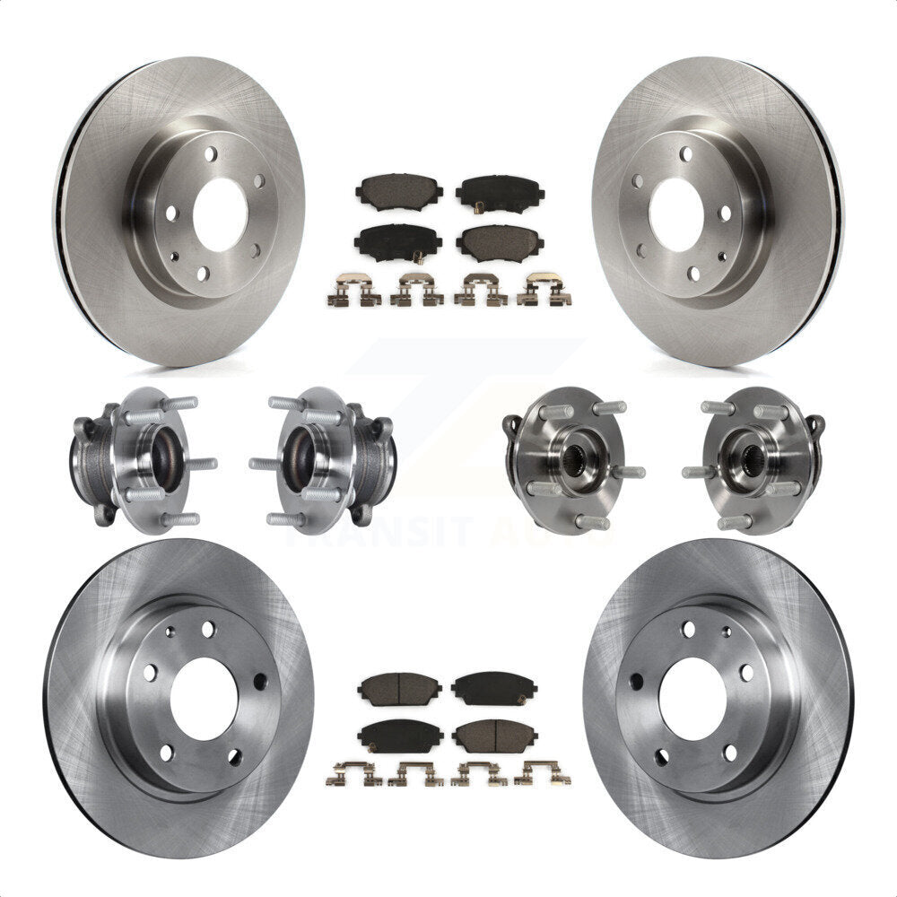 [Avant + Arrière] Kit d'ensemble roulement de roue et moyeu pour Mazda 3 Sport 2.5L KBB-113451 par Transit Auto