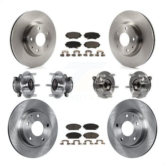 [Avant + Arrière] Kit d'ensemble roulement de roue et moyeu pour Mazda 3 Sport 2.5L KBB-113451 par Transit Auto