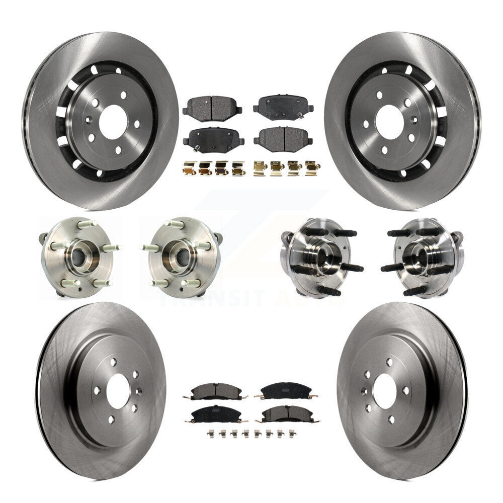 [Avant + Arrière] Kit d'ensemble roulement de roue et moyeu pour Ford Taurus Police Interceptor Sedan Special Service KBB-113471