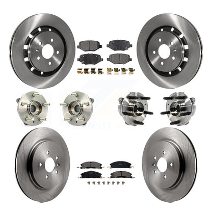 [Avant + Arrière] Kit d'ensemble roulement de roue et moyeu pour Ford Taurus Police Interceptor Sedan Special Service KBB-113471