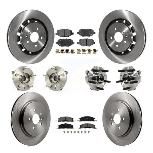 [Avant + Arrière] Kit d'ensemble roulement de roue et moyeu pour Ford Taurus Police Interceptor Sedan Special Service KBB-113471
