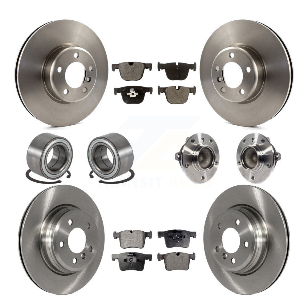 [Avant + Arrière] Kit d'ensemble roulement de roue et moyeu pour BMW 435i 335i Gran Coupe sans Blue Painted Calipers KBB-113485 par Transit Auto