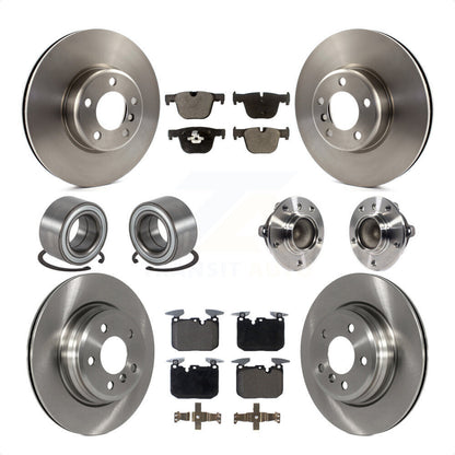 [Avant + Arrière] Kit d'ensemble roulement de roue et moyeu pour BMW 340i 435i Gran Coupe ActiveHybrid 3 sans Blue Painted Calipers KBB-113486 par Transit Auto