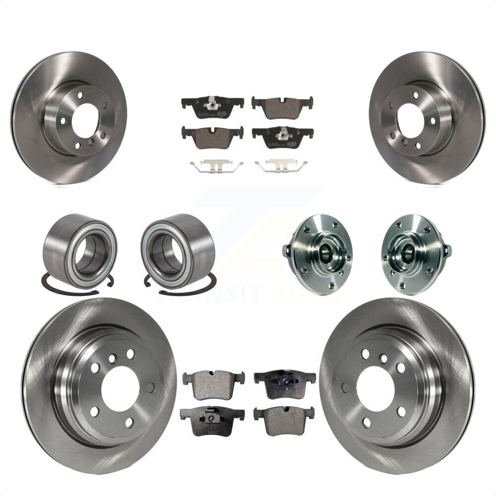 [Avant + Arrière] Kit d'ensemble roulement de roue et moyeu pour BMW 328i xDrive 320i 428i Gran Coupe 328d GT KBB-113488 par Transit Auto