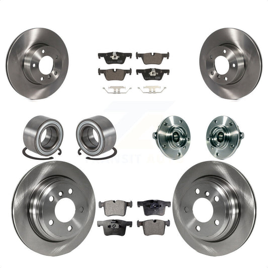 [Avant + Arrière] Kit d'ensemble roulement de roue et moyeu pour BMW 328i xDrive 320i 428i Gran Coupe 328d GT KBB-113488 par Transit Auto