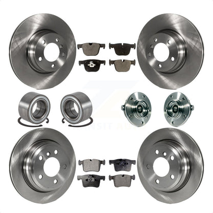 [Avant + Arrière] Kit d'ensemble roulement de roue et moyeu pour 2015-2016 BMW 428i xDrive Gran Coupe sans Blue Painted Calipers KBB-113491 par Transit Auto