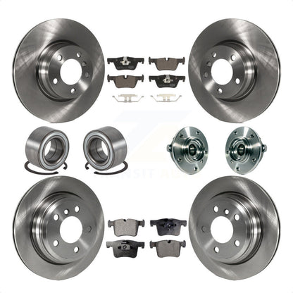 [Avant + Arrière] Kit d'ensemble roulement de roue et moyeu pour BMW 328i xDrive 428i Gran Coupe sans Blue Painted Calipers KBB-113492 par Transit Auto
