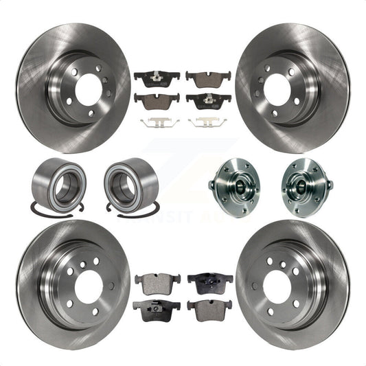 [Avant + Arrière] Kit d'ensemble roulement de roue et moyeu pour BMW 328i xDrive 428i Gran Coupe sans Blue Painted Calipers KBB-113492 par Transit Auto